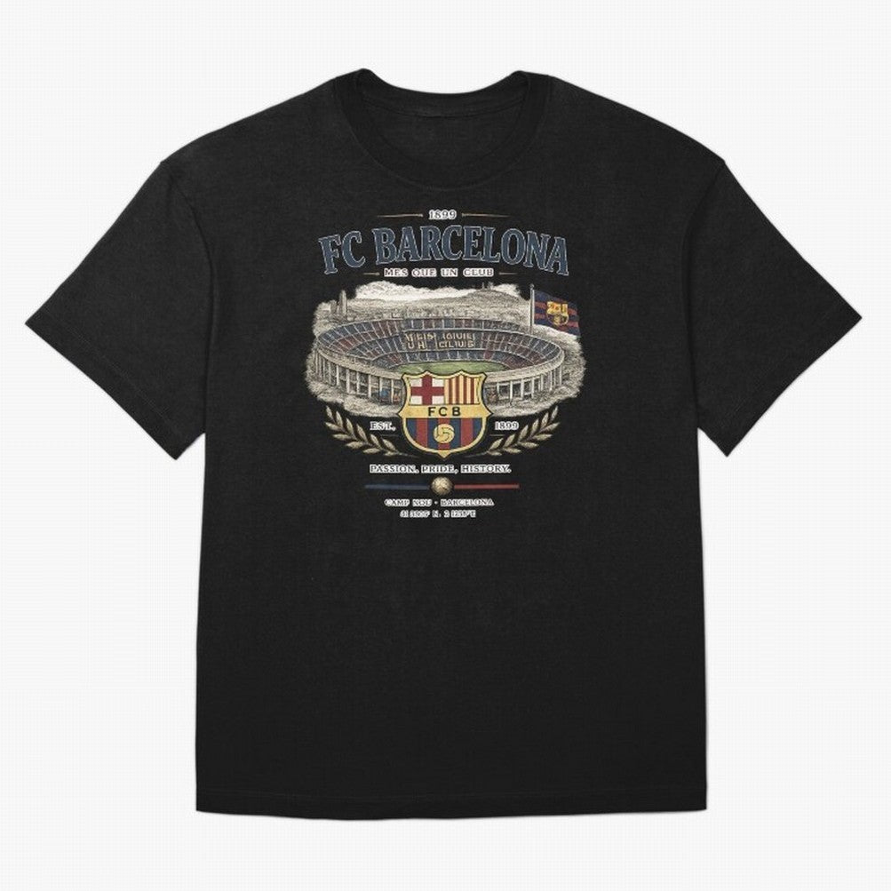 FC Barcelona Vintage Football Streetwear Oversized T-Shirt Celebrate Classic Football Spirit in FIFA World Cup 2026 Group Stage Spirit, Filled with Portugal, Messi, CR7 and Mbappe, Fan Favorite Moments, National Team Passion, Big Match Drama and