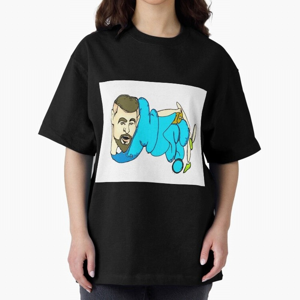 Mesi Oversized T-Shirt Bring International Match Energy to FIFA World Cup 2026 Filled with Cristiano Ronaldo, Haaland and CR7, Argentina Energy, Championship Spirit, Famous Goals, Roaring Crowds and International Football Unity; Great for Watch