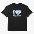 I love Argentina Classic T-Shirt Spotlight Global Football Passion for FIFA World Cup 2026 USA Canada Mexico, Centered on Haaland, Argentina, France and Brazil, Football Passion, Legendary Performances, Festival Vibes and Supporter Community; Built