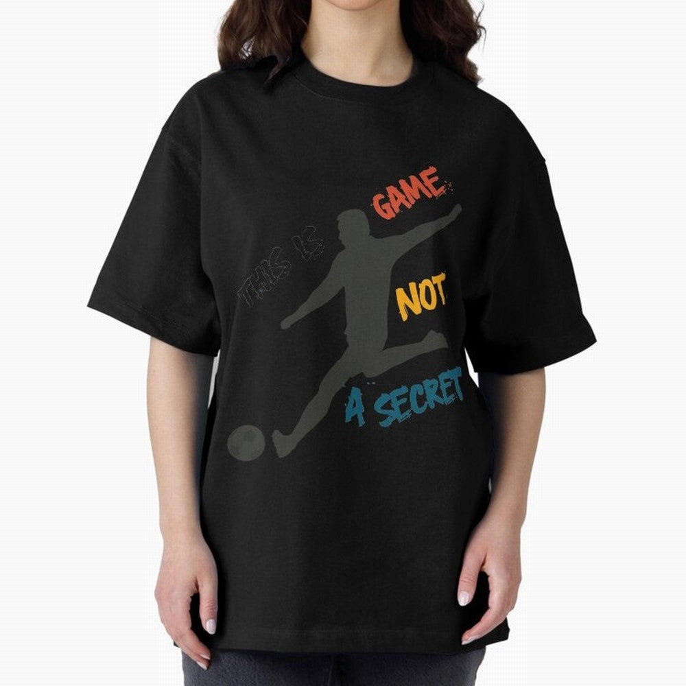 This is Game No a Secret Soccer Player Essential T-Shirt Show Championship Spirit for FIFA World Cup 2026 for Fans of Messi, CR7 and Mbappe and Brazil, Bringing Sports Nostalgia, International Competition, Famous Players and Unforgettable