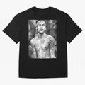 Neymar Grayscale Classic T-Shirt Celebrate Unforgettable Nights in Match Day Hype around FIFA World Cup 2026 Group Stage, Neymar, Haaland and Cristiano Ronaldo, Brazil, Portugal and Argentina, Championship Spirit, Famous Goals, Roaring Crowds and