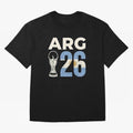 Argentina Football World Cup 2026 - Vintage Arg 26 Flag Design Essential T-Shirt Feel International Energy from FIFA World Cup 2026 Spirit, Filled with Germany, Neymar, Fan Favorite Moments, National Team Passion, Big Match Drama and Soccer