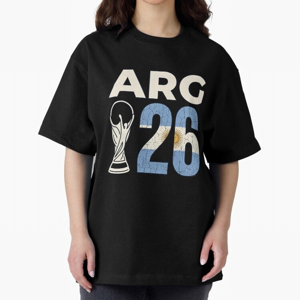 Argentina Football World Cup 2026 - Vintage Arg 26 Flag Design Essential T-Shirt Feel International Energy from FIFA World Cup 2026 Spirit, Filled with Germany, Neymar, Fan Favorite Moments, National Team Passion, Big Match Drama and Soccer