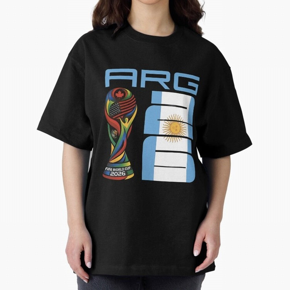Argentina World Cup 2026 Soccer Fan Art - ARG Albiceleste Essential T-Shirt Support the Legends of FIFA World Cup 2026 Group Stage for Fans of Neymar, Haaland and Cristiano Ronaldo and England and Germany, Bringing Vintage Soccer Flavor, Modern