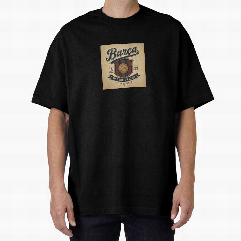 Bar?a Oversized T-Shirt Celebrate the Next Chapter of Global Football Passion for FIFA World Cup 2026 USA Canada Mexico, with Haaland, Portugal, Global Supporter Spirit, Legendary Goals, National Colors and Tournament Celebration; Ideal for