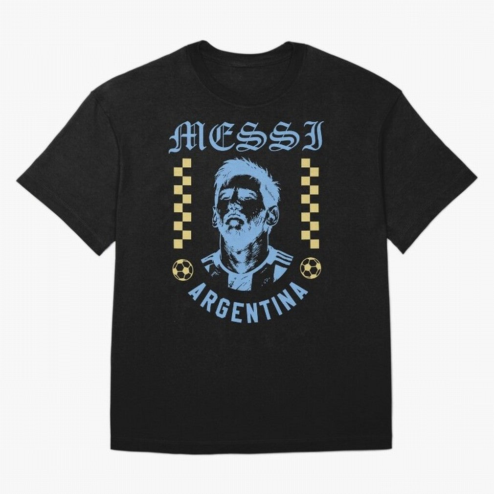 Messi Argentina Vintage Football Design World Cup Fan Art Classic T-Shirt Make Memories around FIFA World Cup 2026 USA Canada Mexico Centered on Haaland and Mbappe, England Energy, Football Festival Excitement, Trophy Ambitions, Country Rivalries