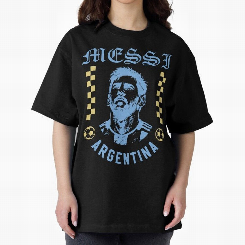 Messi Argentina Vintage Football Design World Cup Fan Art Classic T-Shirt Make Memories around FIFA World Cup 2026 USA Canada Mexico Centered on Haaland and Mbappe, England Energy, Football Festival Excitement, Trophy Ambitions, Country Rivalries