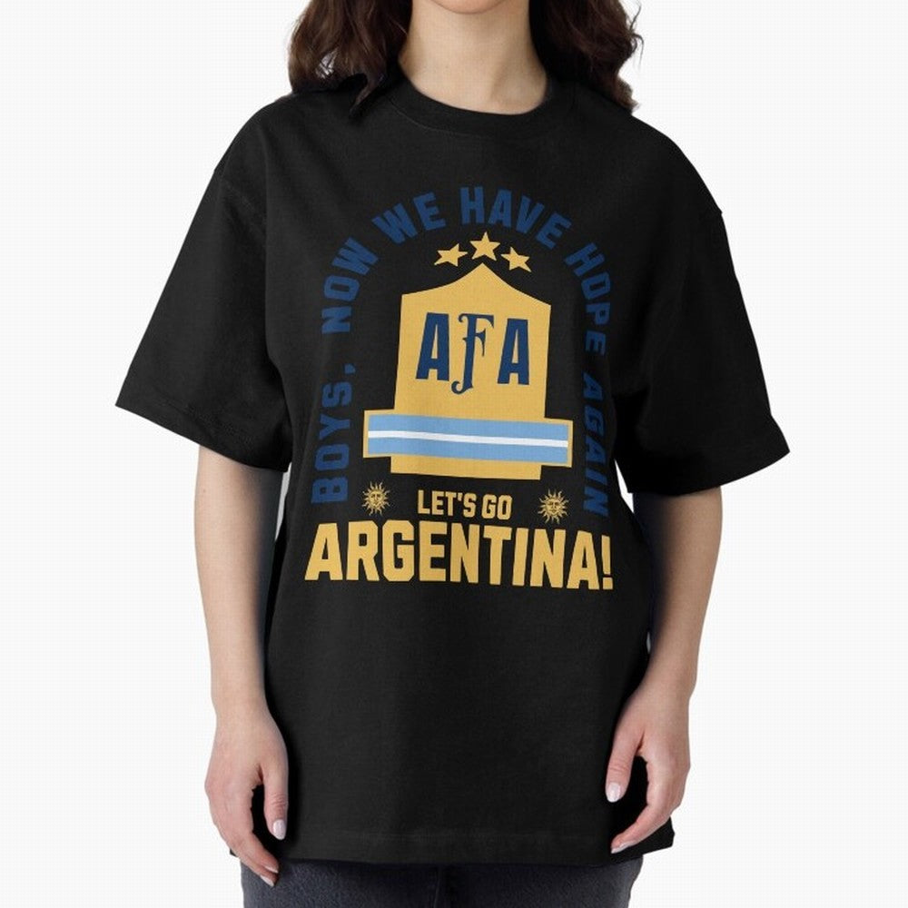 Argentina Soccer 2026 Boys We Have Hope Again Fan Design Classic T-Shirt Show Passion for the Stars of FIFA World Cup 2026 Spirit, Connected to England and Germany, CR7 and Messi, Fan Favorite Moments, National Team Passion, Big Match Drama and