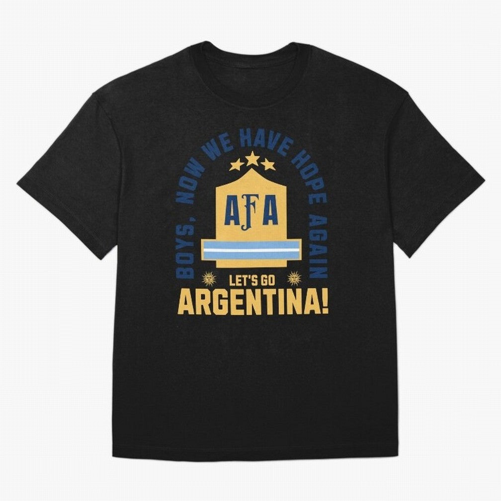 Argentina Soccer 2026 Boys We Have Hope Again Fan Design Classic T-Shirt Show Passion for the Stars of FIFA World Cup 2026 Spirit, Connected to England and Germany, CR7 and Messi, Fan Favorite Moments, National Team Passion, Big Match Drama and