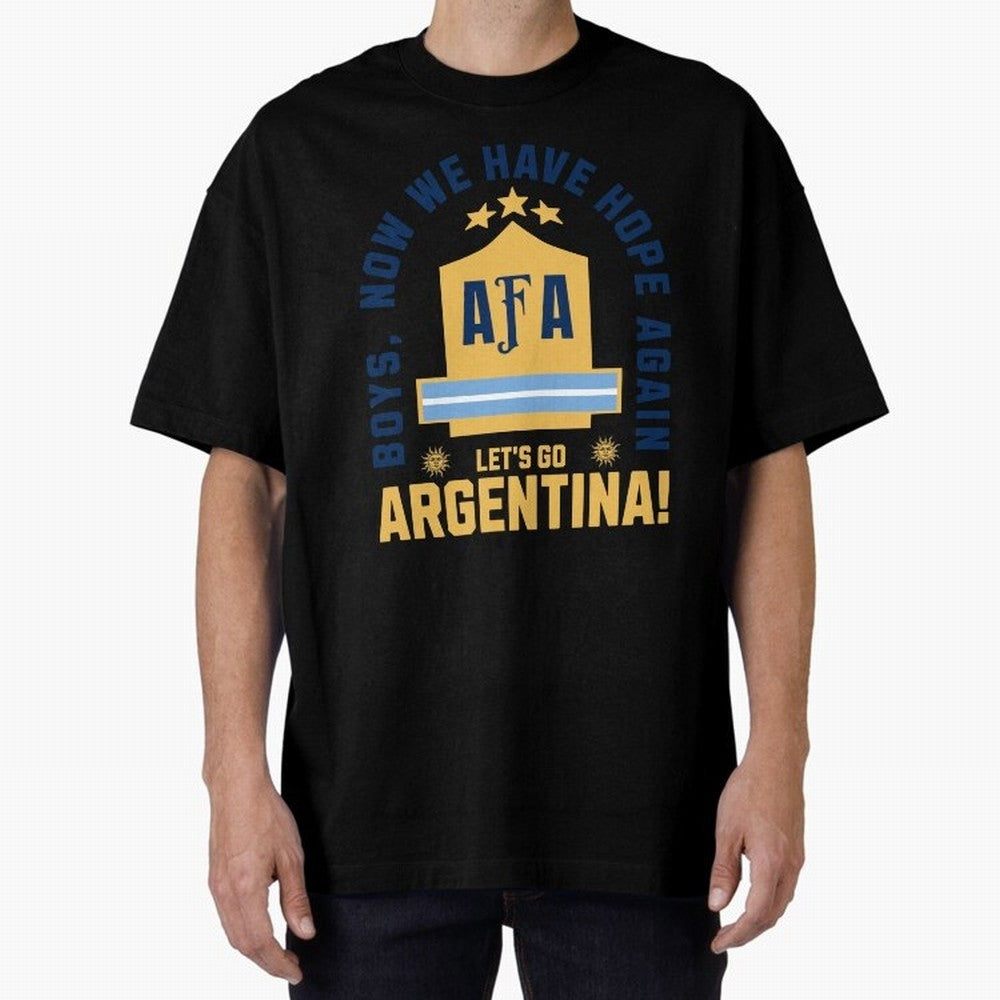 Argentina Soccer 2026 Boys We Have Hope Again Fan Design Classic T-Shirt Show Passion for the Stars of FIFA World Cup 2026 Spirit, Connected to England and Germany, CR7 and Messi, Fan Favorite Moments, National Team Passion, Big Match Drama and