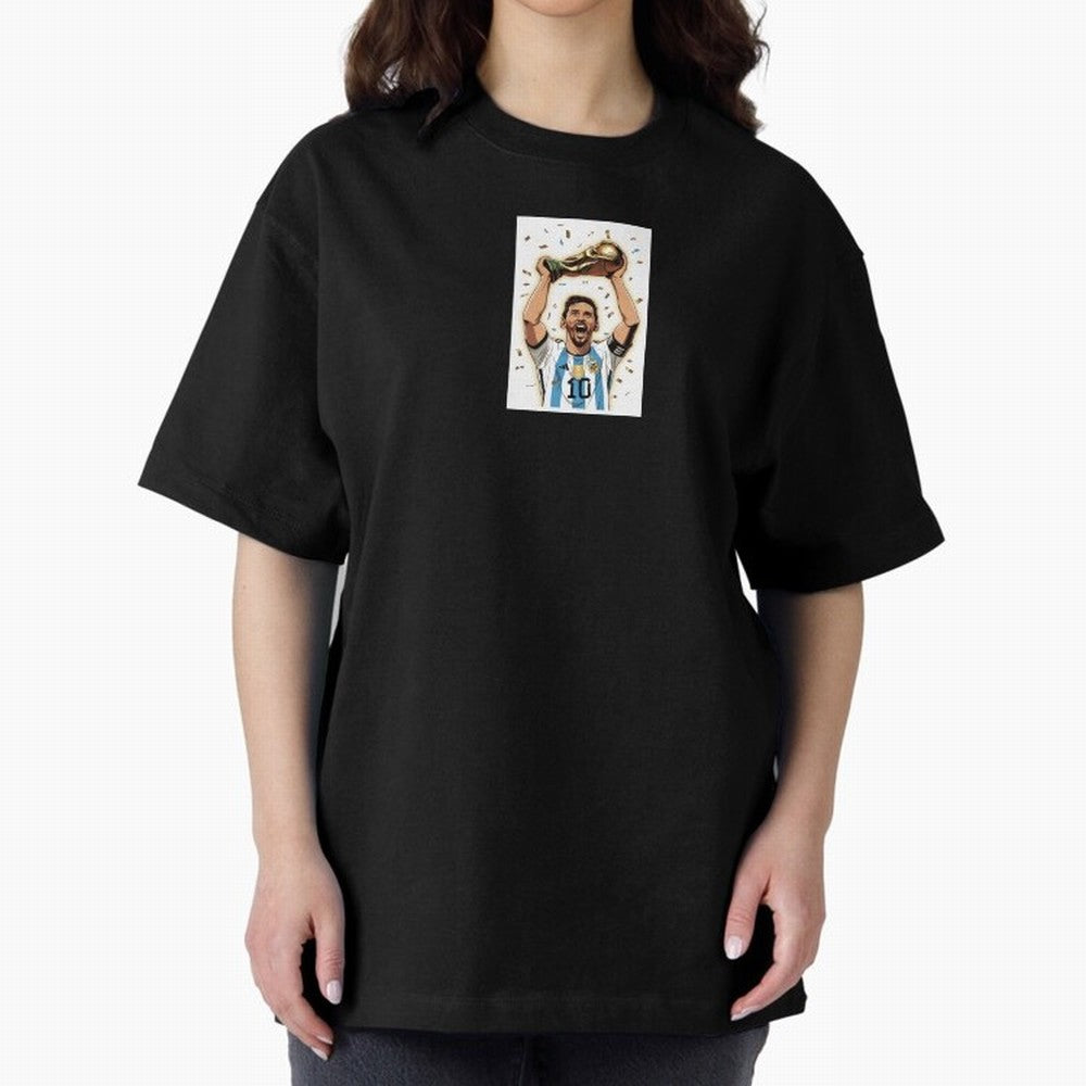 Messi Classic T-Shirt Live the Energy of FIFA World Cup 2026 Group Stage Spirit, Celebrating Argentina and Brazil, Messi, CR7 and Mbappe, Vintage Soccer Flavor, Modern Football Stars, National Flags and Final Night Emotion; Ideal for Football Dads,