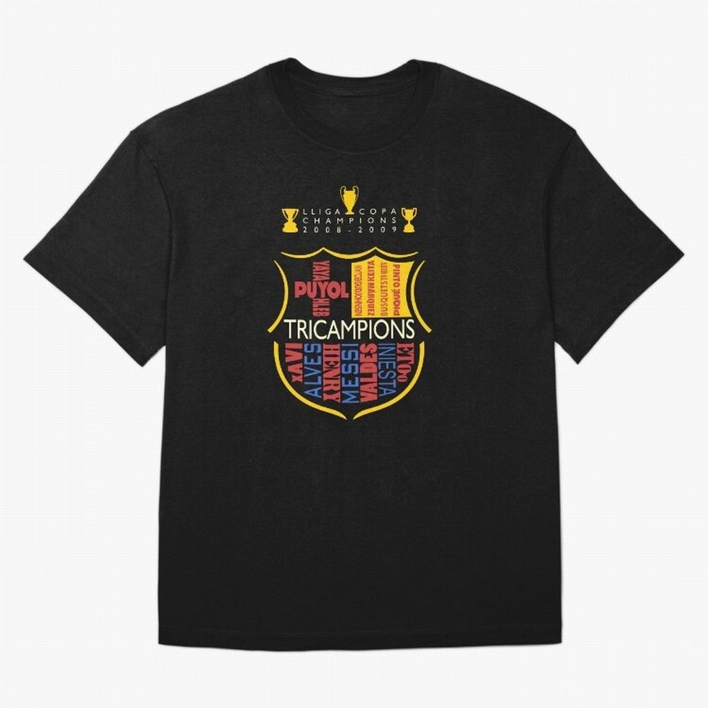 FC Barcelona three-time champion color Classic T-Shirt Bring World Football Passion into FIFA World Cup 2026 Group Stage for Fans of Messi and Cristiano Ronaldo and Brazil, Bringing Football Passion, Legendary Performances, Festival Vibes and