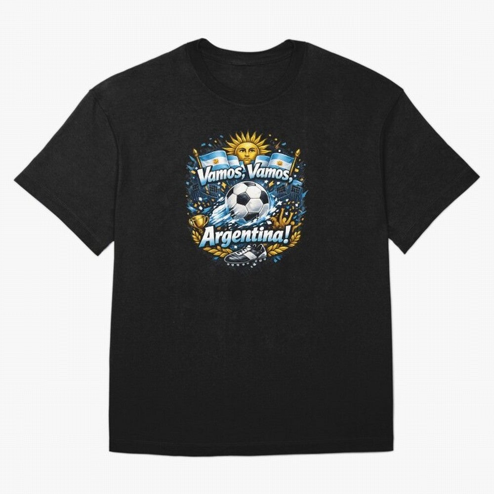 Argentina football 2026 Oversized T-Shirt Make the Season About FIFA World Cup 2026 Group Stage Connected to Haaland, Argentina, France and Brazil Energy, Championship Spirit, Famous Goals, Roaring Crowds and International Football Unity; Ideal for