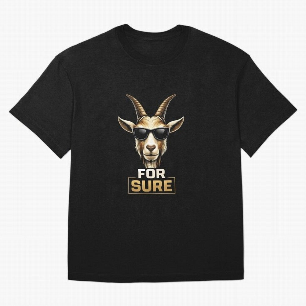GOAT FOR SURE - EMMANUEL MACRON FRANCE PARIS Inspired by Gims Boxy T-Shirt Celebrate the Magic of the FIFA World Cup 2026 USA Canada Mexico Journey through Mbappe and Neymar Highlights, France and Portugal Pride, Football Passion, Legendary