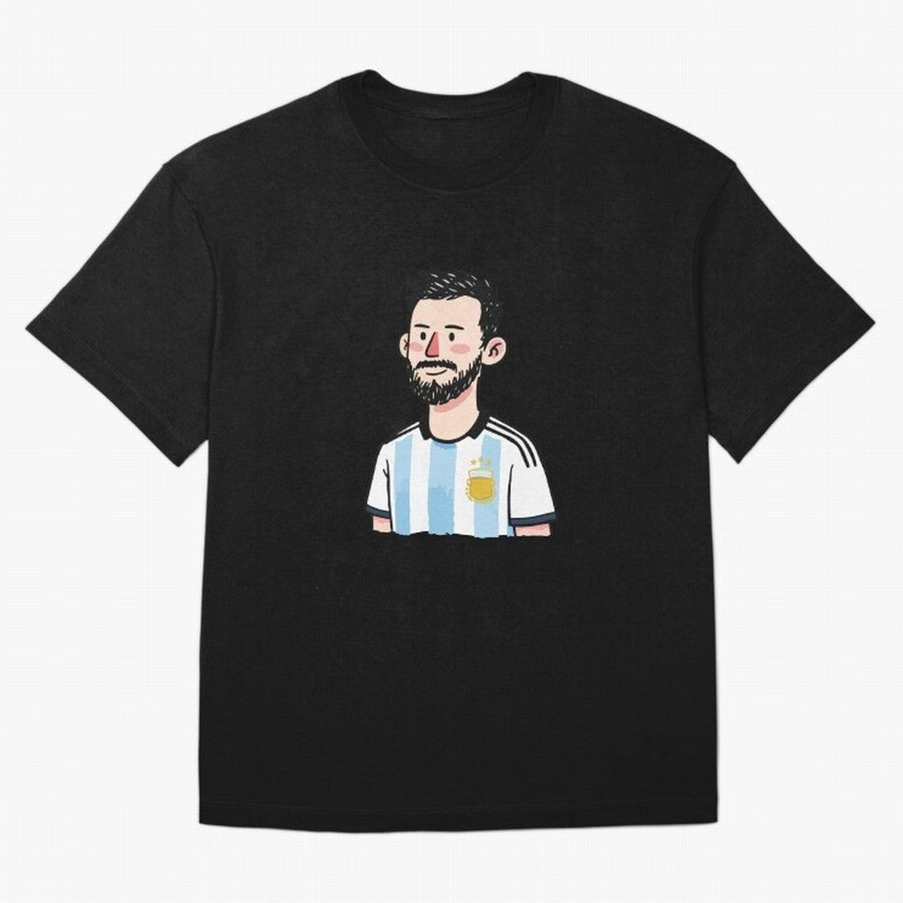 Argentina Soccer Football Player Oversized T-Shirt Honor Football Greatness during the FIFA World Cup 2026 Journey through Cristiano Ronaldo, Haaland and CR7 Highlights, Portugal, Spain and Germany Pride, Sports Nostalgia, International
