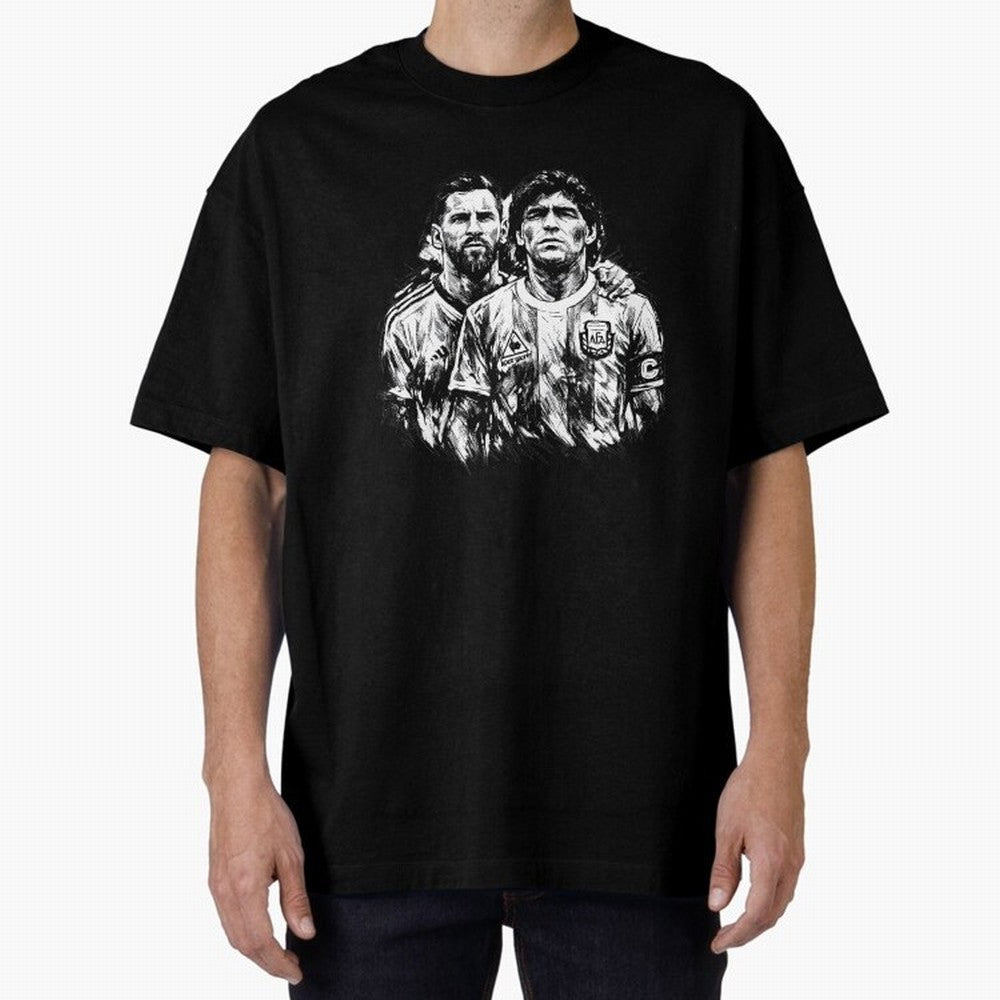 Messi & Maradona ¨C Eternal Legacy Classic T-Shirt Celebrate Every Goal in FIFA World Cup 2026 Group Stage Featuring Neymar, Haaland and Cristiano Ronaldo, Spain and Netherlands Energy, Global Supporter Spirit, Legendary Goals, National Colors and