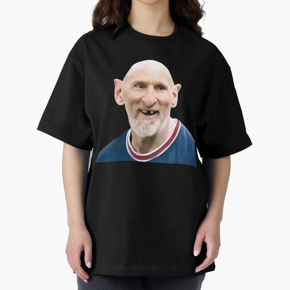 Old and Bald Messi Football Meme Oversized T-Shirt Discover the FIFA World Cup 2026 Group Stage Journey through Mbappe and Neymar Highlights, Netherlands Pride, Football Passion, Legendary Performances, Festival Vibes and Supporter Community; Great