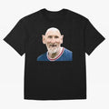 Old and Bald Messi Football Meme Oversized T-Shirt Bring Legendary Rivalry Energy to FIFA World Cup 2026 Featuring Neymar, Haaland and Cristiano Ronaldo, Portugal Energy, Classic Soccer Heritage, Championship Pressure, Fan Loyalty and International