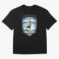 Argentina Vintage Soccer Badge - Campeones 3 Stars Essential T-Shirt Celebrate Football Dreams Across FIFA World Cup 2026 Group Stage for Fans of CR7 and Messi and England and Germany, Bringing Global Supporter Spirit, Legendary Goals, National