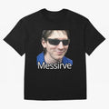 Messirve Football Meme Oversized T-Shirt Enjoy the FIFA World Cup 2026 USA Canada Mexico Journey through CR7 Highlights, Argentina Pride, Worldwide Fan Energy, Dramatic Goals, Stadium Lights and Championship Celebrations; Great for Watch Parties,