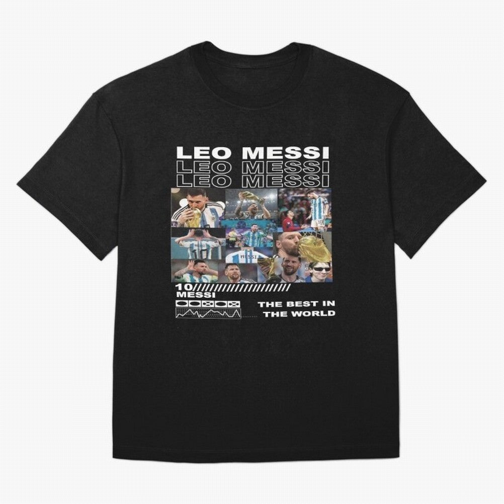 Leo Messi Classic T-Shirt Honor the Beautiful Game during Global Football Passion for FIFA World Cup 2026 Group Stage, Filled with CR7 and Messi, Germany, Football Festival Excitement, Trophy Ambitions, Country Rivalries and Star Player Buzz; Made