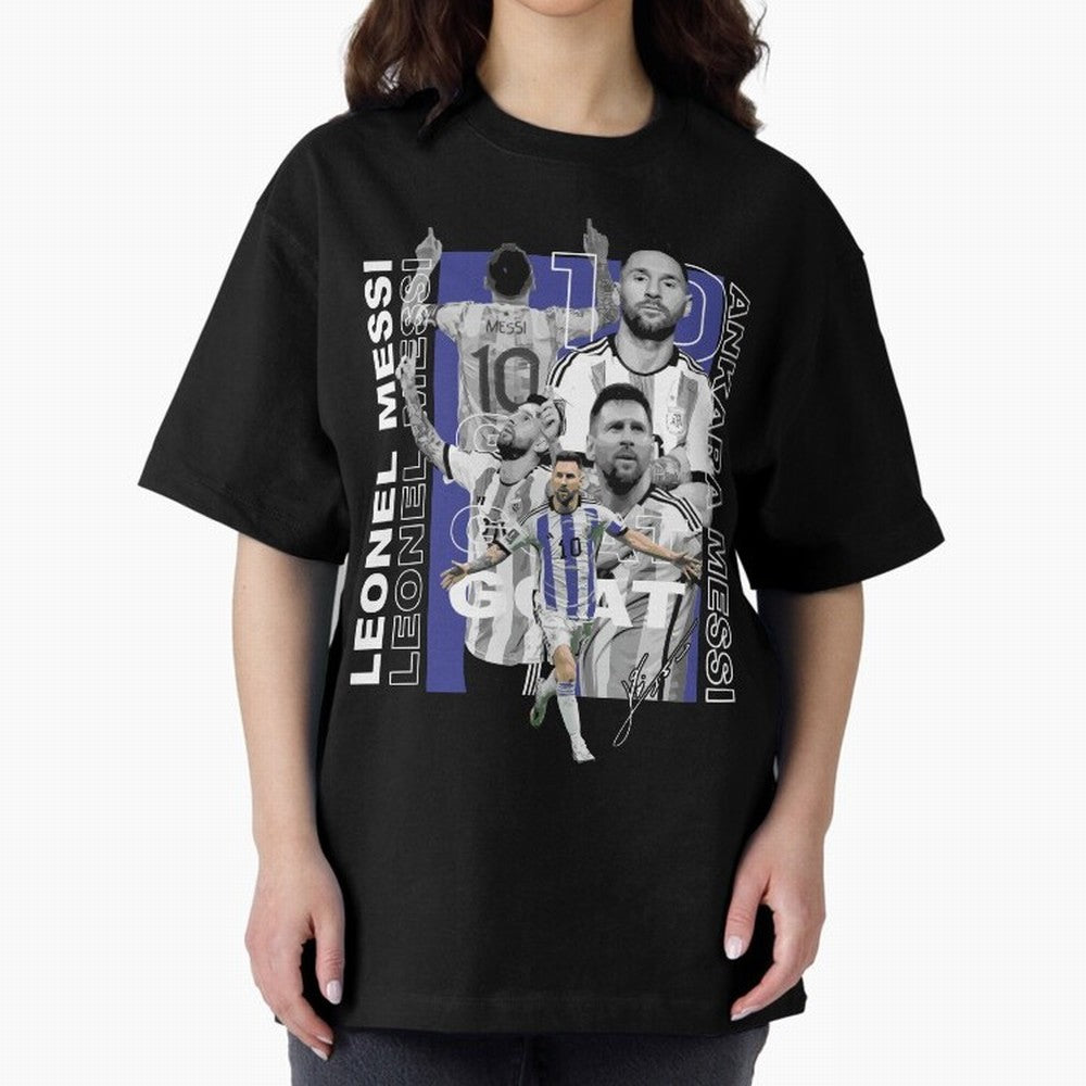Ankara Messi 10 Design Essential T-Shirt Show Your Love for FIFA World Cup 2026 USA Canada Mexico Inspired by Mbappe, England, France and Netherlands Energy, Football Passion, Legendary Performances, Festival Vibes and Supporter Community; Great