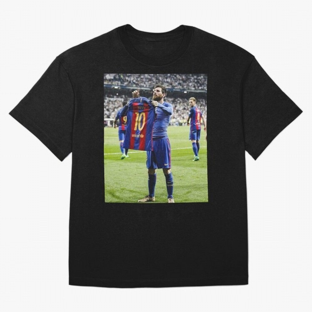 Lional Messi Poster Design Oversized T-Shirt Follow the FIFA World Cup 2026 Journey through Cristiano Ronaldo, Haaland and CR7 Highlights, Portugal, Spain and Germany Pride, Football History, Final Match Energy, Crowd Noise and Once in a Lifetime