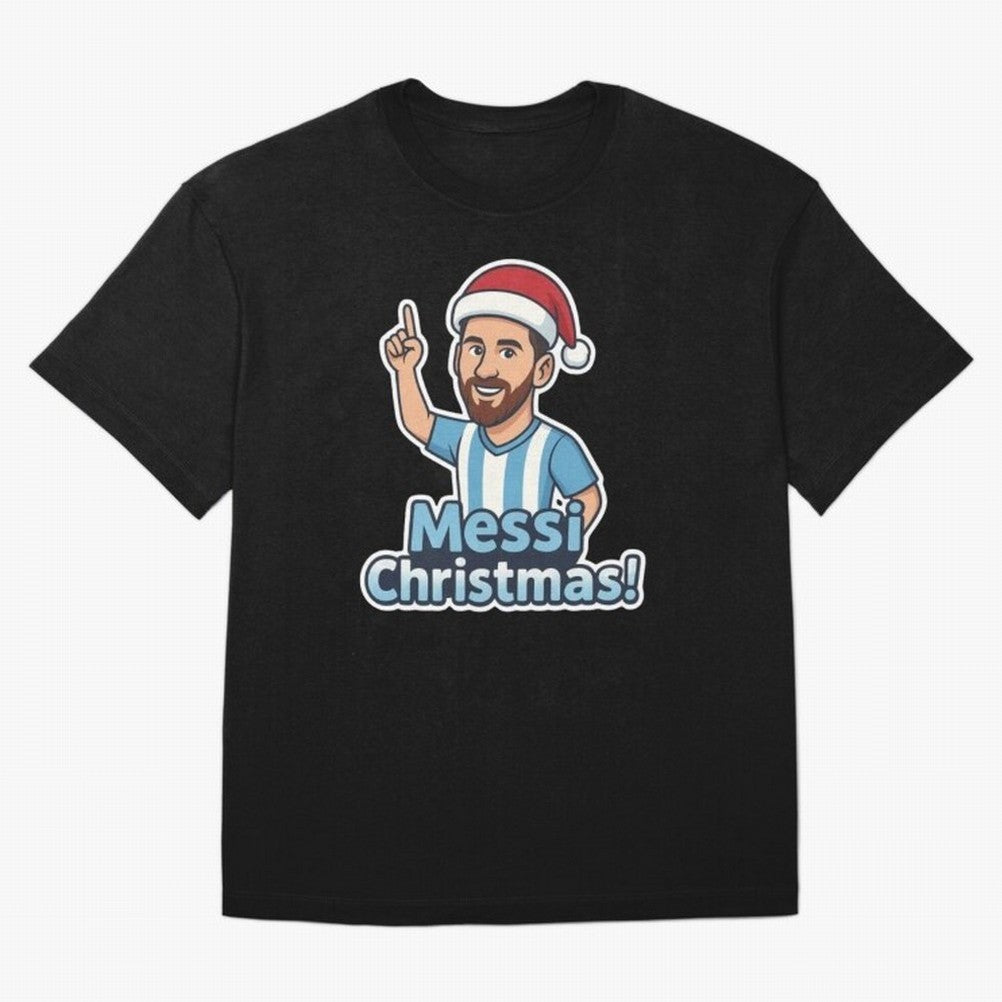 Messi Christmas! Messi Holiday cheer Essential T-Shirt Celebrate FIFA World Cup 2026 Group Stage for Fans of CR7 and Spain and Netherlands, Bringing Stadium Memories, Football Loyalty, International Chants and Championship Tradition; Great for