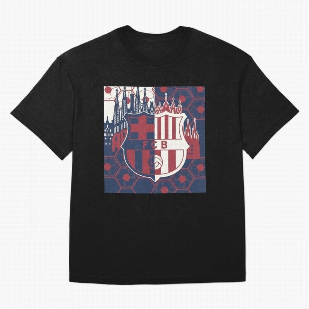 Barcelona - Football Fan Design Classic T-Shirt Show Your Love for FIFA World Cup 2026 Group Stage Connected to Messi, CR7 and Mbappe, Brazil, Portugal and Argentina Energy, Fan Favorite Moments, National Team Passion, Big Match Drama and Soccer