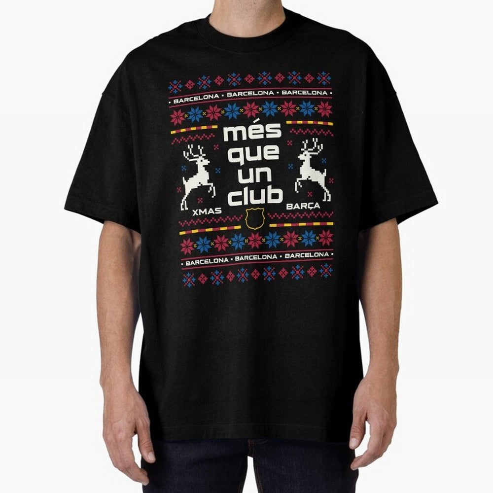 FC Barcelona Christmas Classic T-Shirt Support Global Football Passion for FIFA World Cup 2026, Driven by CR7, England and Germany, Supporter Pride, Iconic Celebrations, Legendary Names and Global Match Day Energy; Created for Match Day Parties,