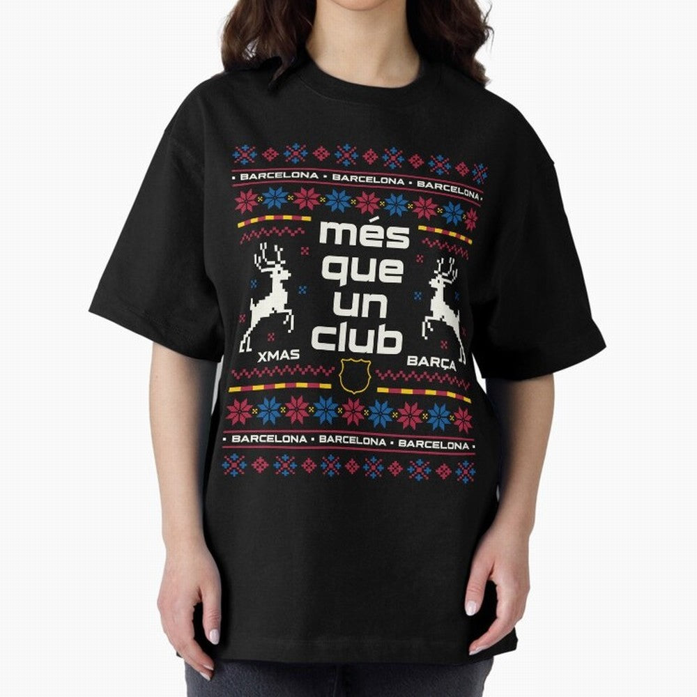 FC Barcelona Christmas Classic T-Shirt Support Global Football Passion for FIFA World Cup 2026, Driven by CR7, England and Germany, Supporter Pride, Iconic Celebrations, Legendary Names and Global Match Day Energy; Created for Match Day Parties,