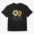 World Cup tickets Classic T-Shirt Follow FIFA World Cup 2026 Group Stage for Fans of Cristiano Ronaldo, Haaland and CR7 and Portugal, Spain and Germany, Bringing Classic Soccer Heritage, Championship Pressure, Fan Loyalty and International Pride;