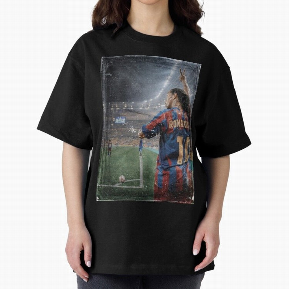 Ronaldinho Vintage Classic T-Shirt Celebrate Supporters United by FIFA World Cup 2026 Group Stage Filled with CR7 and Messi, Spain and Netherlands Energy, Football Festival Excitement, Trophy Ambitions, Country Rivalries and Star Player Buzz; Great