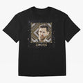 GOAT Emojified ¨C Messi-Inspired Visual Tribute | Legendary Football Grid Art | Iconic Symbolism in Emoji Form Oversized T-Shirt Represent Football Lovers during the FIFA World Cup 2026 Journey through Messi and Cristiano Ronaldo Highlights,
