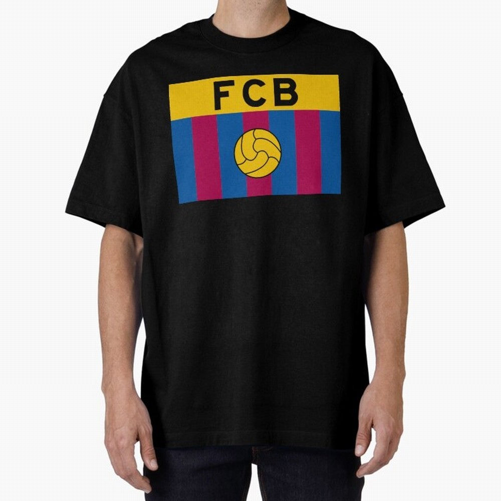 FCB FLAG Classic T-Shirt Follow the Road to Global Football Passion for FIFA World Cup 2026, Filled with Neymar, Brazil, Match Day Excitement, Supporter Culture, Golden Goals and Global Football Passion; Ideal for Fans Who Follow Messi, Cristiano