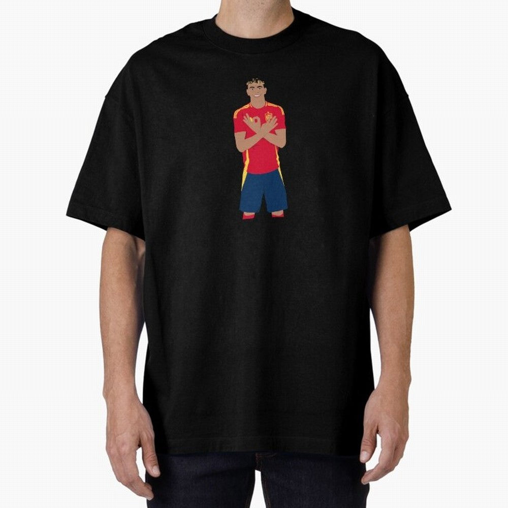 Lamine Yamal Roja Classic T-Shirt Represent Football Lovers during FIFA World Cup 2026 USA Canada Mexico for Fans of Messi and Argentina, Bringing Goal Celebration Energy, Supporter Heritage, Football Icons and Worldwide Tournament Joy; Ideal for