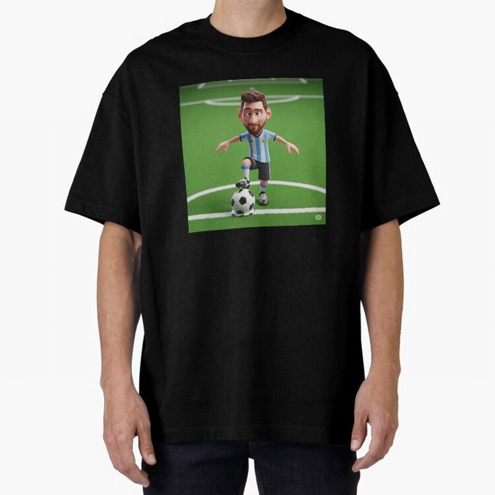 Football Oversized T-Shirt Make Every Kick Count in the FIFA World Cup 2026 USA Canada Mexico Journey through Haaland Highlights, Germany Pride, Championship Spirit, Famous Goals, Roaring Crowds and International Football Unity; Created for Match
