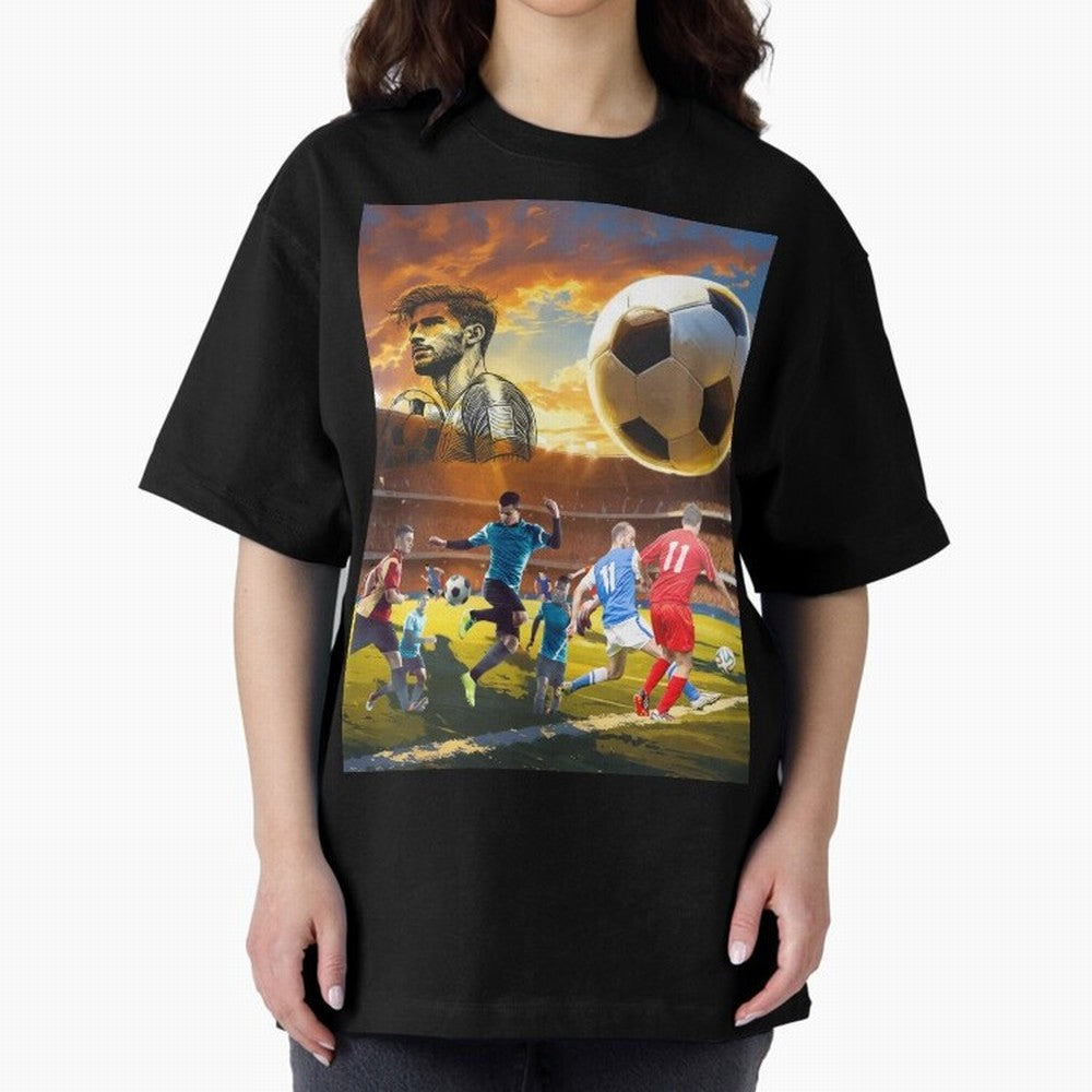 Soccer design Classic T-Shirt Wear the Spirit of FIFA World Cup 2026 Spirit, Highlighting England and Germany, CR7, Supporter Pride, Iconic Celebrations, Legendary Names and Global Match Day Energy; Ideal for Football Dads, Football Moms, Friends,