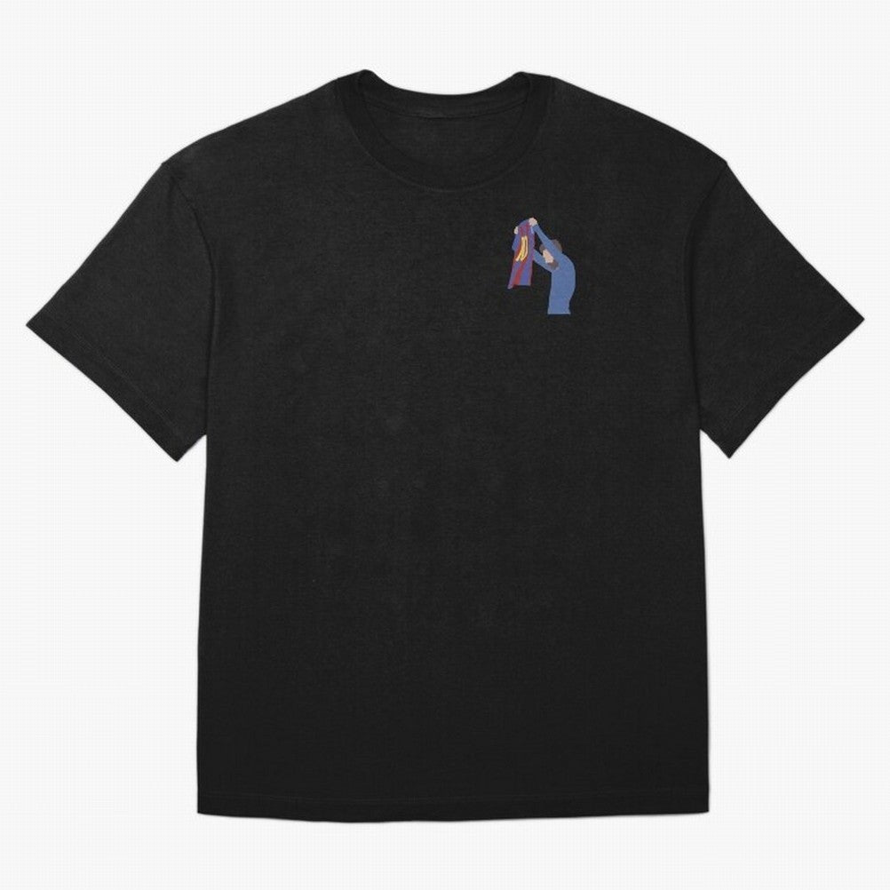 Messi Showing Jersey Art Classic T-Shirt Celebrate Classic Football Spirit in Match Day Hype around FIFA World Cup 2026, Cristiano Ronaldo, Haaland and CR7, Argentina and Brazil, Global Supporter Spirit, Legendary Goals, National Colors and