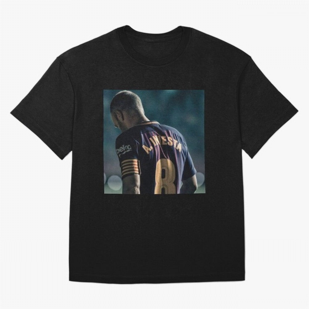 Andres Iniesta Classic T-Shirt Celebrate Football Heritage in Global Football Passion for FIFA World Cup 2026 USA Canada Mexico, with Cristiano Ronaldo, Haaland and CR7, Spain, Worldwide Fan Energy, Dramatic Goals, Stadium Lights and Championship