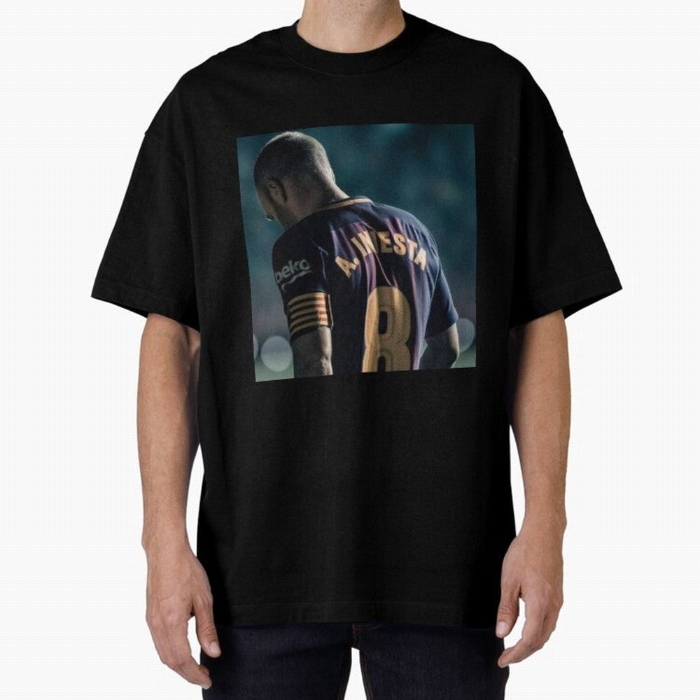 Andres Iniesta Classic T-Shirt Celebrate Football Heritage in Global Football Passion for FIFA World Cup 2026 USA Canada Mexico, with Cristiano Ronaldo, Haaland and CR7, Spain, Worldwide Fan Energy, Dramatic Goals, Stadium Lights and Championship