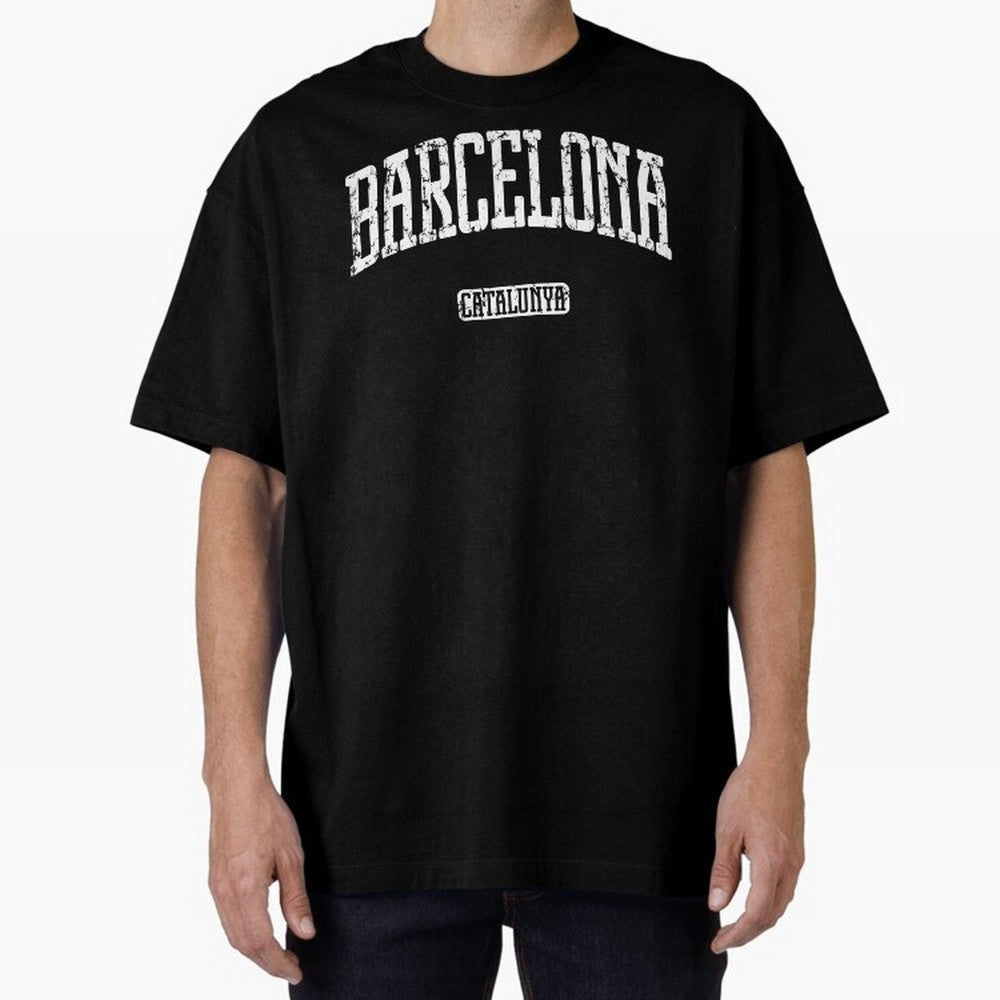 Barcelona (White Print) Essential T-Shirt Discover the FIFA World Cup 2026 Journey through Messi, Neymar and Mbappe Highlights, England, France and Netherlands Pride, Champion Mindset, Group Stage Buzz, Knockout Tension and Passionate Fan Culture;