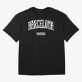 Barcelona (White Print) Essential T-Shirt Discover the FIFA World Cup 2026 Journey through Messi, Neymar and Mbappe Highlights, England, France and Netherlands Pride, Champion Mindset, Group Stage Buzz, Knockout Tension and Passionate Fan Culture;
