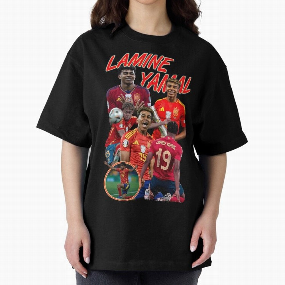 Lamine Yamal - Wonderkid Classic T-Shirt Show Love for Legendary Goals in Match Day Hype around FIFA World Cup 2026 Group Stage, Haaland, Brazil, Portugal and Argentina, Football Passion, Legendary Performances, Festival Vibes and Supporter