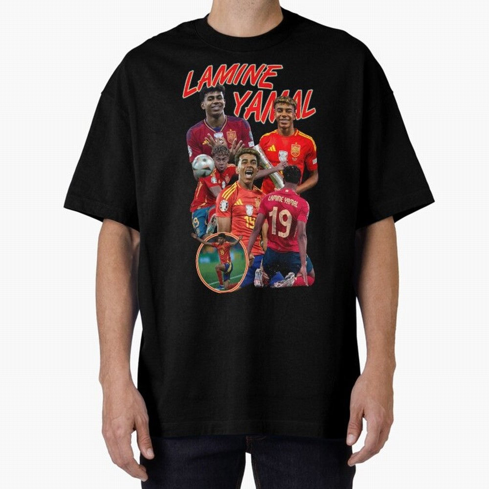 Lamine Yamal - Wonderkid Classic T-Shirt Show Love for Legendary Goals in Match Day Hype around FIFA World Cup 2026 Group Stage, Haaland, Brazil, Portugal and Argentina, Football Passion, Legendary Performances, Festival Vibes and Supporter