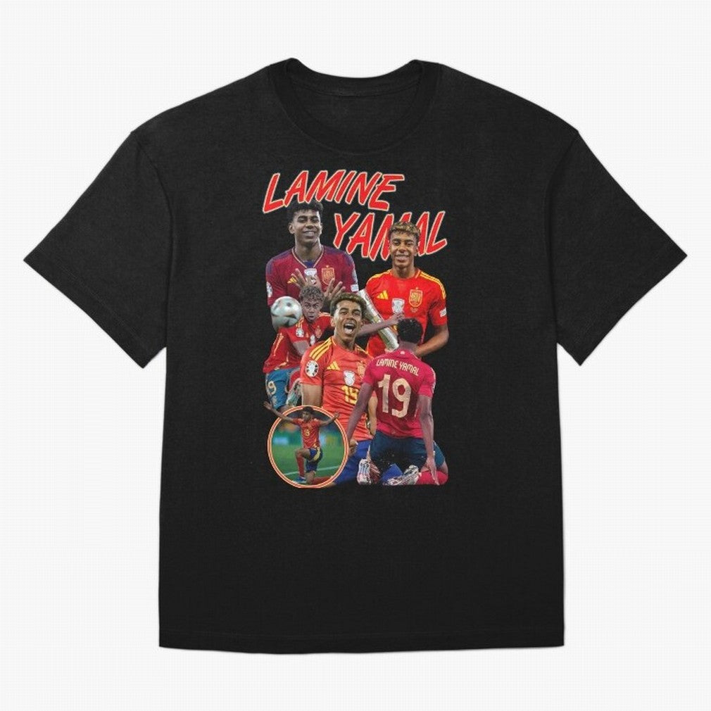 Lamine Yamal - Wonderkid Classic T-Shirt Show Love for Legendary Goals in Match Day Hype around FIFA World Cup 2026 Group Stage, Haaland, Brazil, Portugal and Argentina, Football Passion, Legendary Performances, Festival Vibes and Supporter