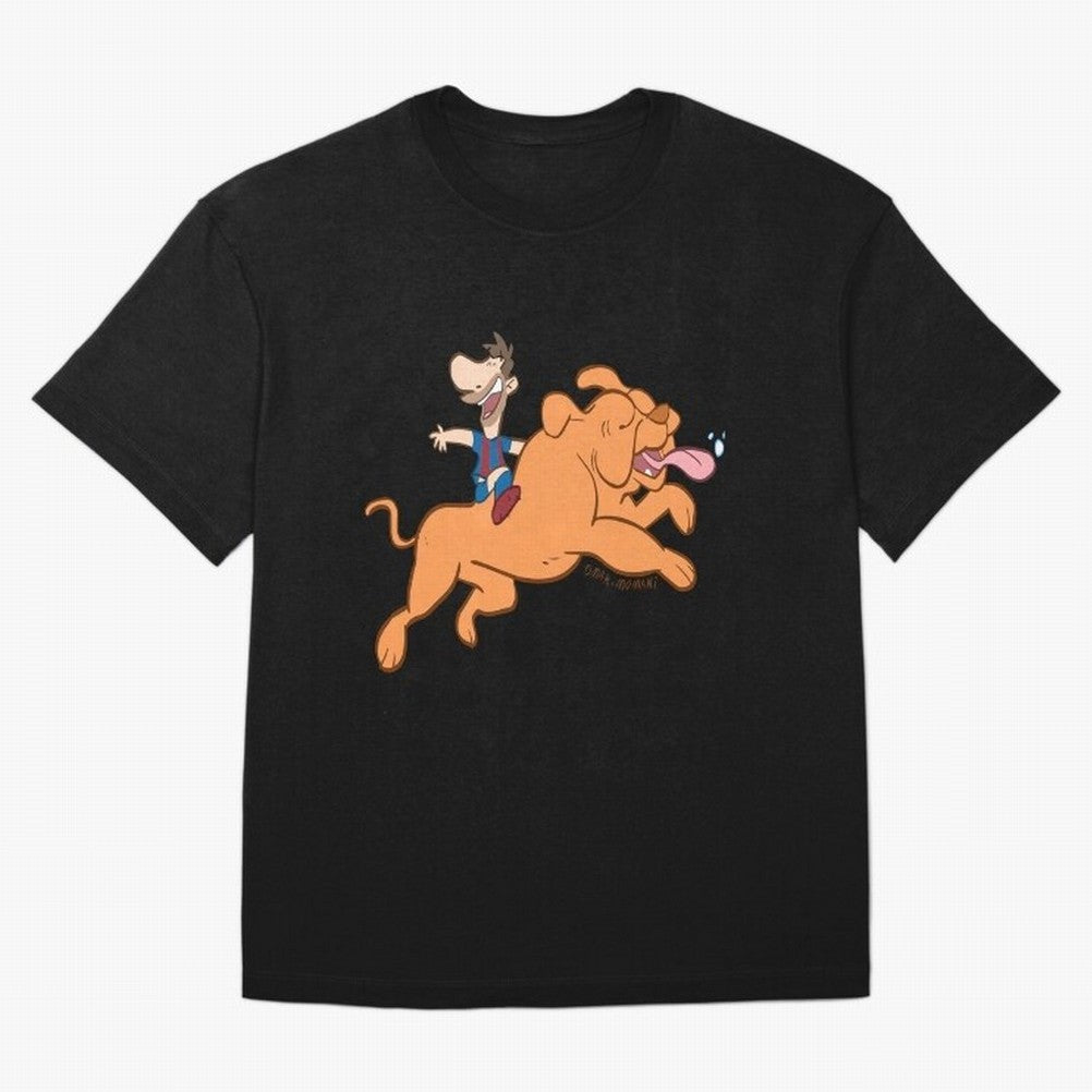 Messi and his dog Classic T-Shirt Carry the Colors and Pride of FIFA World Cup 2026 USA Canada Mexico Inspired by Messi and Cristiano Ronaldo, Portugal Energy, Vintage Soccer Flavor, Modern Football Stars, National Flags and Final Night Emotion;