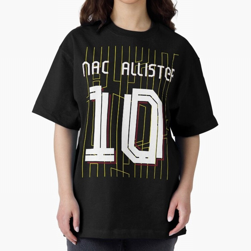 Alexis Mac Allister 10 Liverpool Home Jersey 24/25 Classic T-Shirt Celebrate Every Goal in FIFA World Cup 2026 USA Canada Mexico Spirit, Inspired by Argentina and Brazil, Mbappe, Football History, Final Match Energy, Crowd Noise and Once in a