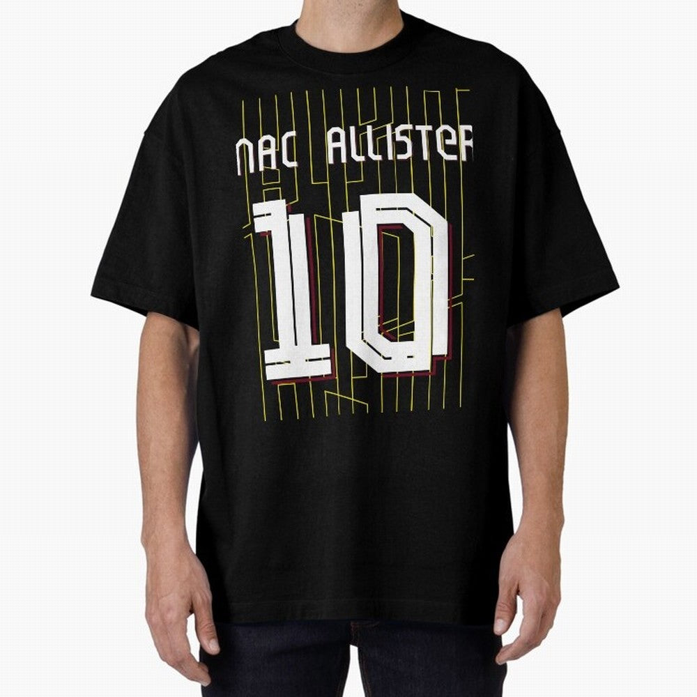 Alexis Mac Allister 10 Liverpool Home Jersey 24/25 Classic T-Shirt Celebrate Every Goal in FIFA World Cup 2026 USA Canada Mexico Spirit, Inspired by Argentina and Brazil, Mbappe, Football History, Final Match Energy, Crowd Noise and Once in a