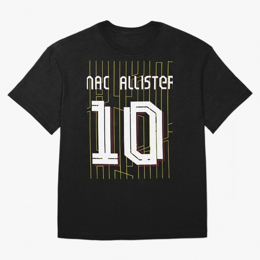Alexis Mac Allister 10 Liverpool Home Jersey 24/25 Classic T-Shirt Celebrate Every Goal in FIFA World Cup 2026 USA Canada Mexico Spirit, Inspired by Argentina and Brazil, Mbappe, Football History, Final Match Energy, Crowd Noise and Once in a